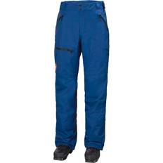 Men - Skiing Pants & Shorts Helly Hansen Sogn Insulated Cargo Ski Trousers Blue