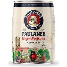 Paulaner Hefe-Weißbier Naturtrüb 5 Bierglas