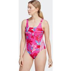 Cotton - Women Swimsuits Adidas Damen Badeanzug FLORAL 3S SUIT