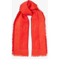 Cotton - Women Scarfs Jimmy Choo Emani S650 Paprika One