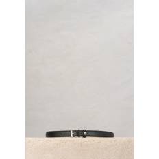 Ami Paris Men Accessories Ami Paris Alexandre Mattiussi Black de Cœur Belt