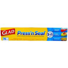 Clear plastic storage bags Glad Press'n Seal Wrap 70 Plastic Bag & Foil