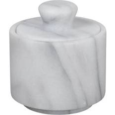 Creative Home Natural Marble Cellar Keeper Salt Bowl