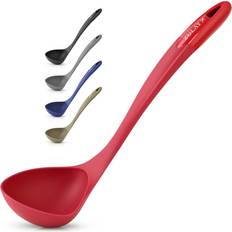 Red Soup Ladles Zulay Kitchen Spoon with Soup Ladle