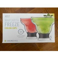 Host Margarita Freeze Cooling Cups - Set of 2 Green