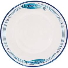 Cadeaux Santorini Coastal Dinner Plate