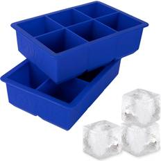 TOVOLO KING CUBE ICE TRAY - 2 CUBES - APPLE RED