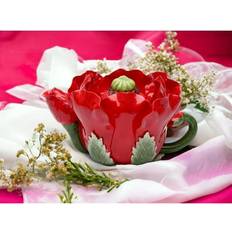 Ceramic Poppy Flower Gift Teapot