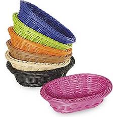 Plastic Bread Baskets Oval Polyweave Roll Bread Basket