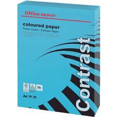 Blau Kopierpapier Office Depot Coloured Card Intense Blue A4