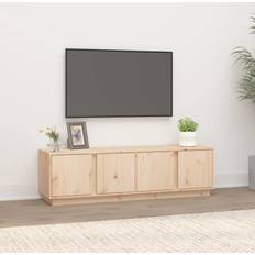 TV-benker vidaXL 140x40x40 massivholz kiefer Fernsehschrank
