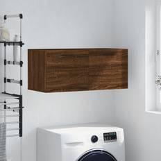 Brune Veggskap vidaXL brown oak, Engineered Wall Cabinet