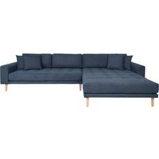 House Nordic Lido Dark Blue Sofa 290cm 4-seter