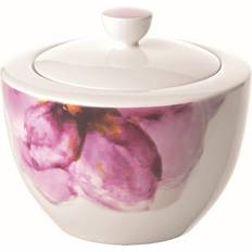 Villeroy & Boch Rose Garden Covered Sugar Bowl