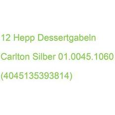 Edelstahl Dessertgabeln Sonstige 12 HEPP Carlton Dessertgabel