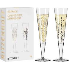 Golden Sektgläser Ritzenhoff Champagnergläser Goldnacht Sektglas