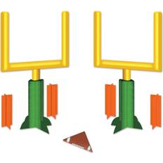 Piñatas Beistle 3-d football goal post centerpieces pack of 12