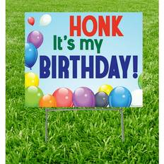 Honk it's my birthday yard sign, party supplies, 1 piece
