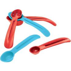 Red Measuring Cups Starfrit Snap Fit Spoon Set Measuring Cup