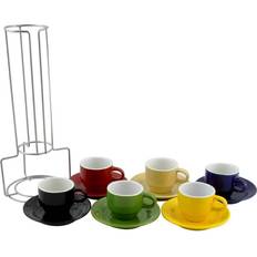 American Atelier Ceramic Mini 3oz Espresso Cups Set Of 4 With