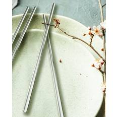 Hampton Forge Zephyr Satin Gold 8-Piece Chopstick Set