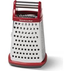 Red Graters KitchenAid Gourmet 4-Sided Box Grater