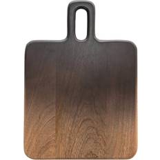 Serving Bloomingville 14" Natural Ombre Mango Wood Cheese Board