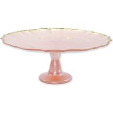 Vietri Baroque Glass Stand Cake Plate