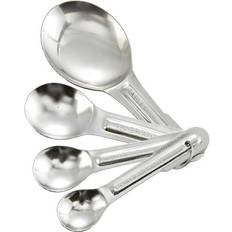 Stainless Steel Measuring Cups Winco MSP-4P 4-Piece Spoon Measuring Cup