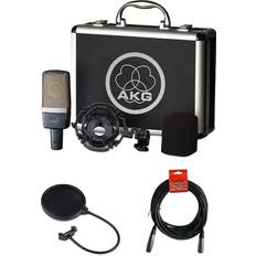 AKG Microphones AKG C214 Large-Diaphragm Cardioid Condenser Microphone 3185X00010