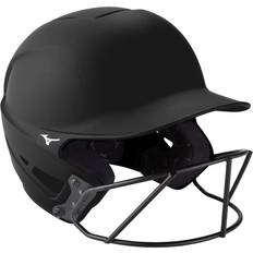 Mizuno F6 Softball Batting Helmet, Small/Medium, Black