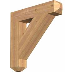 Ekena Millwork Red Cedar Traditional Craftsman Smooth Bracket