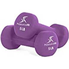 ProsourceFit Neoprene Dumbbells 5lb