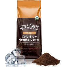 Four Sigmatic Cold Brew Ground Chaga Mushrooms, Think, Coarse