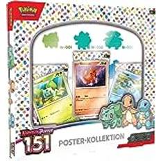 Pokémon 151 Pokémon THE COMPANY INT. 45557 KP03.5 Poster Box- 151 Sammelkarten
