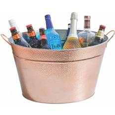 Rustfritt stål Flaskekjølere BarCraft Hammered Bottle Cooler