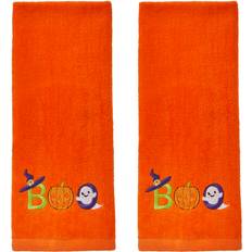 SKL Home Knight Ltd. Boo Hand Guest Towel Orange