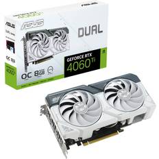 ASUS Dual GeForce RTX 4060 Ti White OC Edition HDMI 3xDP 8GB GDDR6