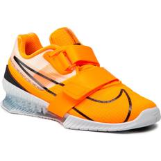 Men Gym & Training Shoes Nike Romaleos Weightlifting Shoe Orange 1/2 Man