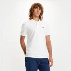 Levi's Herren Poloshirts Levi's White Cotton Polo Shirt