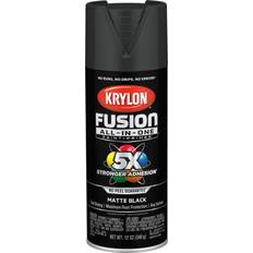 Spray Paints Krylon K02754007 Fusion All-in-One Spray Paint, Black