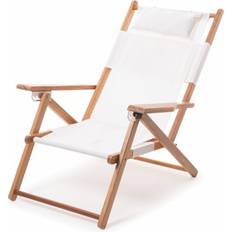 Reclining Beach Chair with Cushion orange 34.0 H x 26.0 W x 30.0 D in