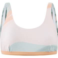 Hvite - XL Bikinioverdeler Picture Organic Clothing Women's Clove Print Bralette Top, Mirage