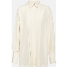 Toteme Off-white Pleated Shirt