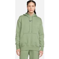 Nike Women's Sportswear Phoenix Fleece Hoodie Oil Green/Black