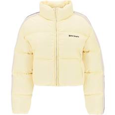 Outerwear Palm Angels Jacket Woman colour Yellow Cream