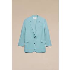 Ami Paris Two buttons jacket aquamarine