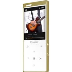 Samvix Dynamite Kosher MP3 Player 8GB with Bluetooth and Recorder Gold/White