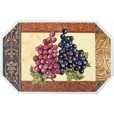 Plastic Trivets Bed Bath & Beyond Casa Plastic Placemat Octagon Fresh Grapes Trivet