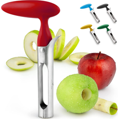 Red Corers Zulay Kitchen Ultra Sharp Apple Corer